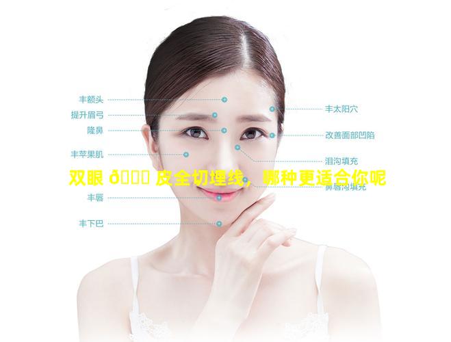 双眼 🐟 皮全切埋线，哪种更适合你呢